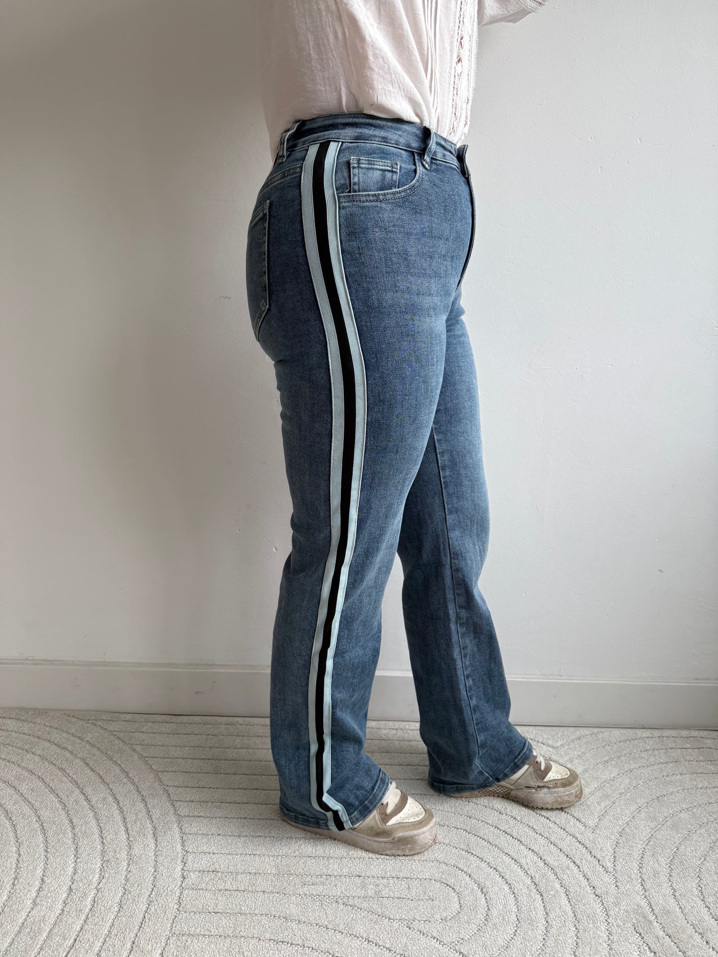 Fay wide leg jeans
