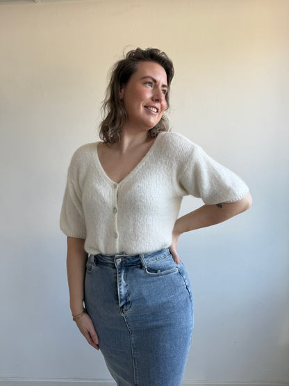 Gina vestje ecru