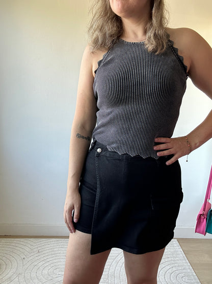 Vera top black