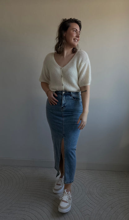 Gina vestje ecru