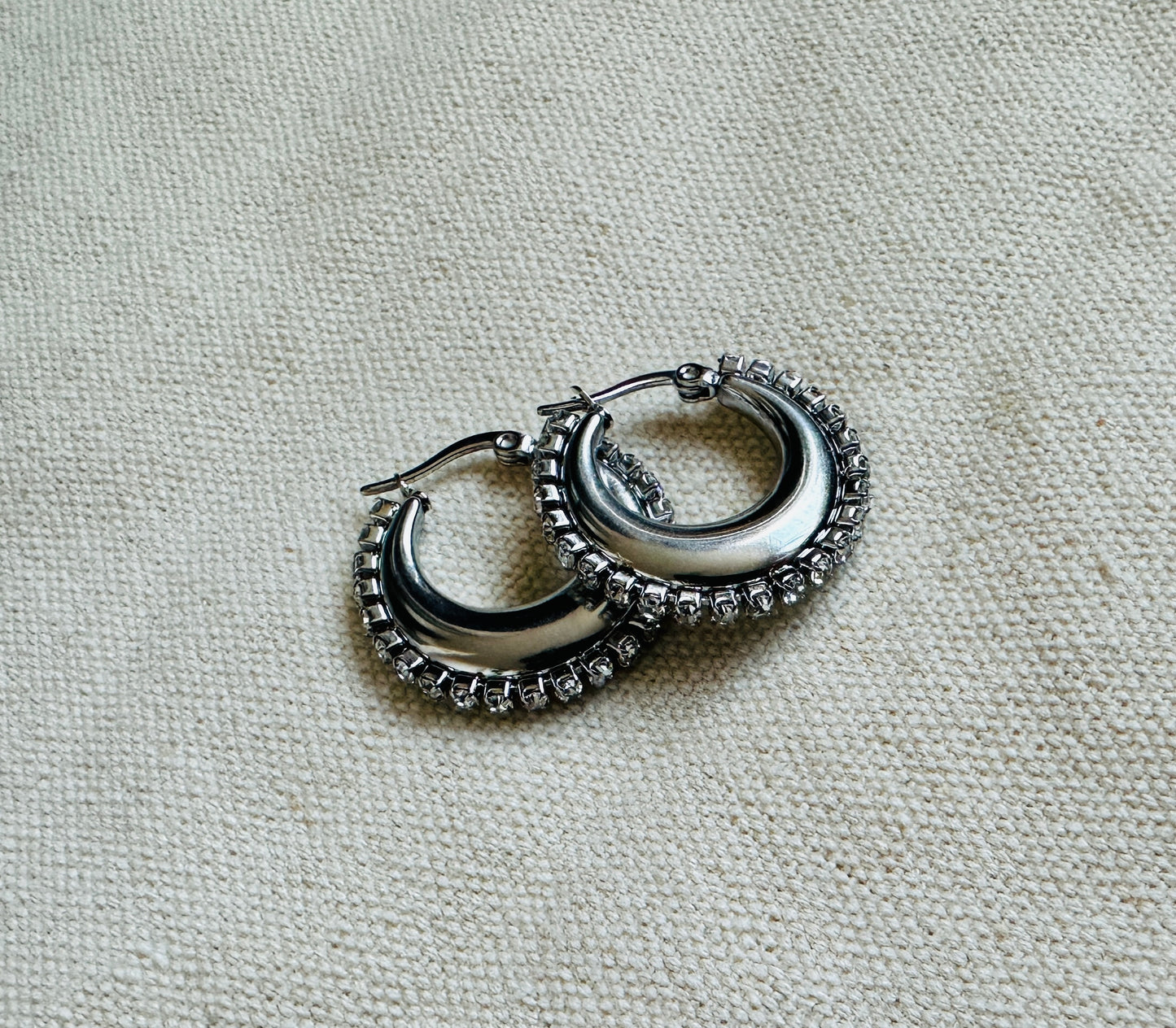 Sofie strass hoops
