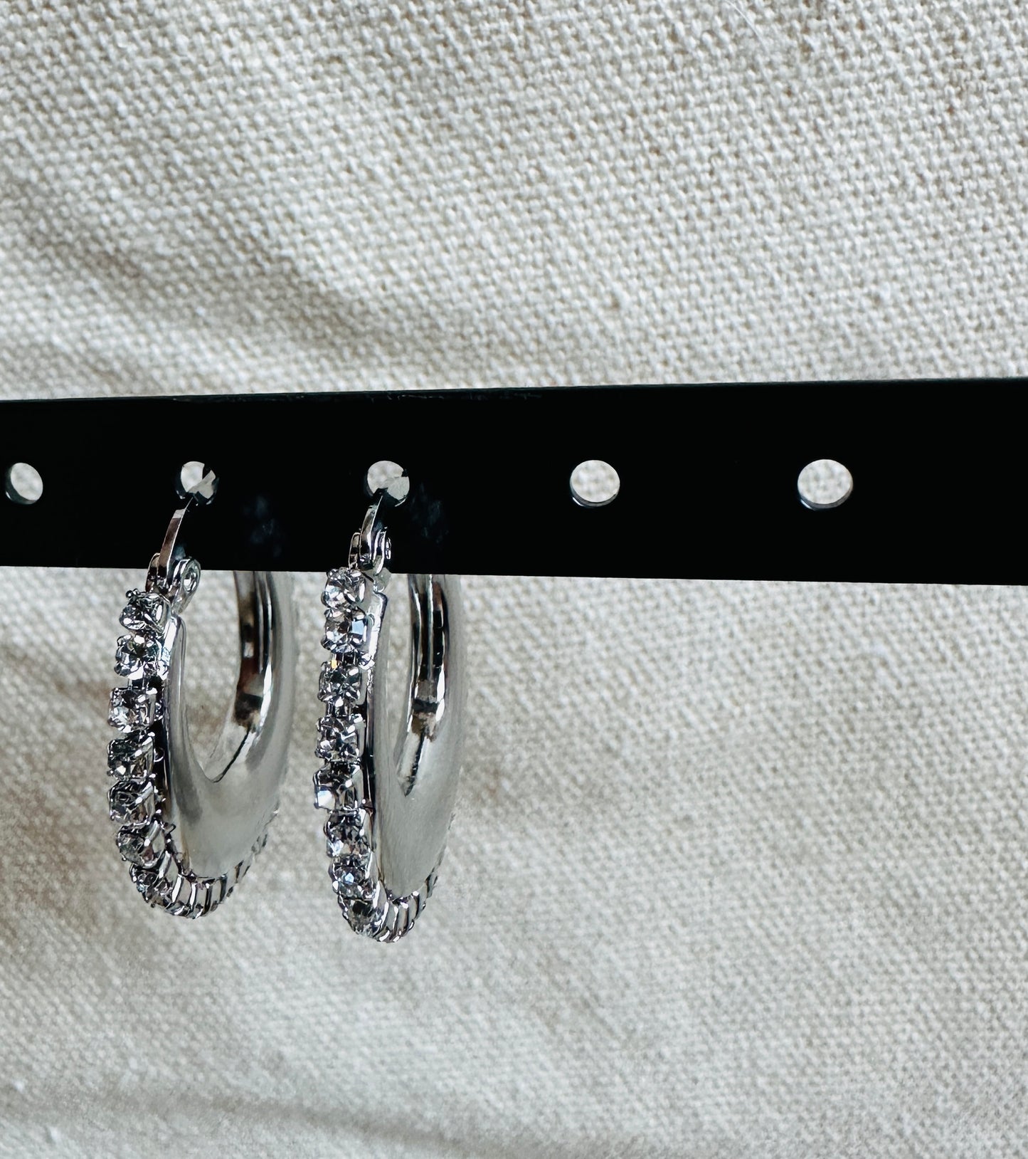 Sofie strass hoops